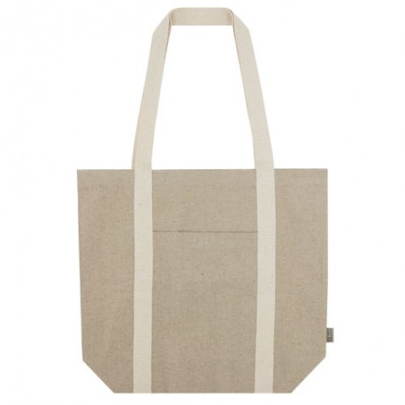 Bolsa con asas de algodón reciclado