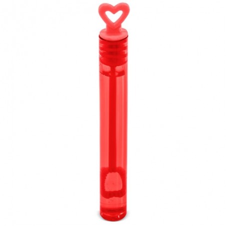 Pack de 48 mini pomperos de jabón con sujeción en forma de corazón