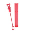 Pack de 48 mini pomperos de jabón con sujeción en forma de corazón