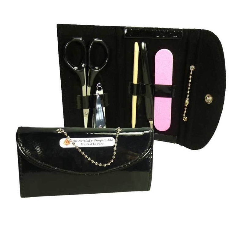 Set De Manicura Modelo Monedero Personalizado Con Adhesivo Para Regalos De Empresa Set De Manicura Modelo Monedero Personalizado Con Adhesivo Para Regalos De Empresa