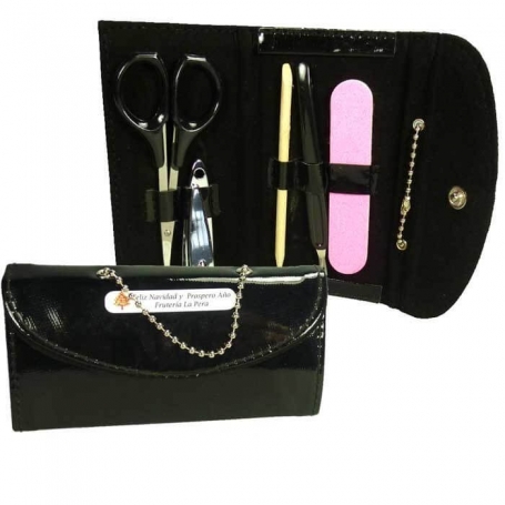 Set De Manicura Modelo Monedero Personalizado Con...