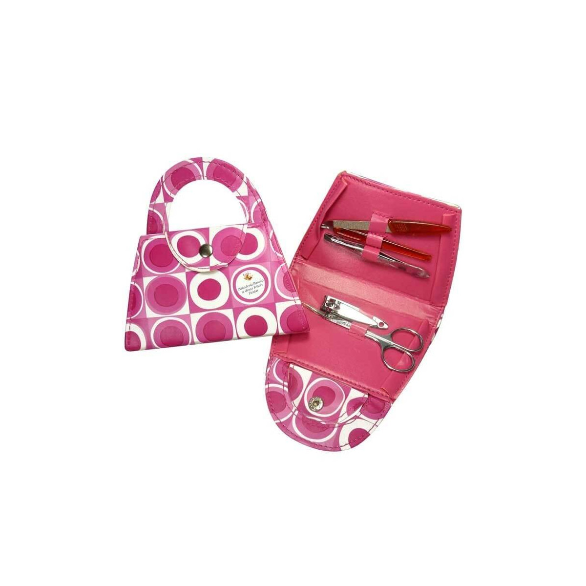 Set de manicura en bolsito personalizado para regalos promocionales
