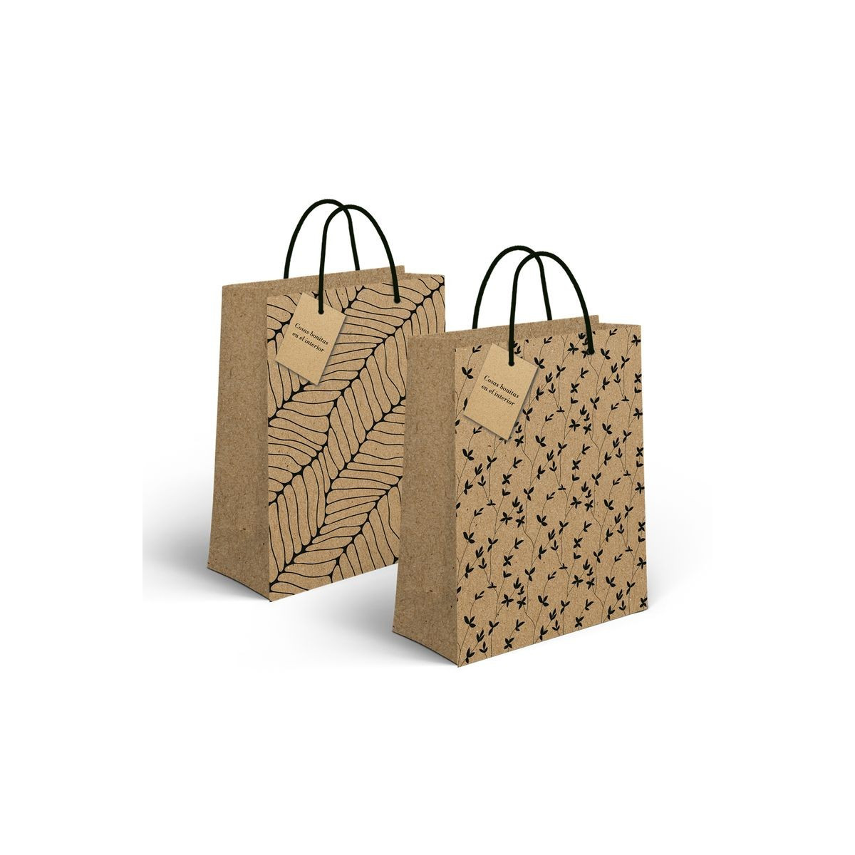 Bolsas Transparentes Para Regalos Bolsas De Papel Kraft Con Asas