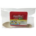 Nocilla con cuchara personalizada con adhesivo de cumpleaños presentada en bolsa transparente
