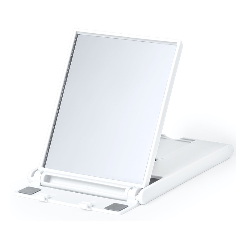 Soporte de móvil y tablet para mesa con espejo