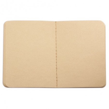 Libreta reciclada personalizada con logo a todo color y texto