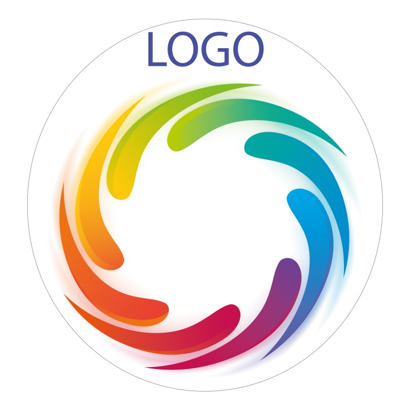 PEGATINA TRANSPARENTE  Personalización con Logo Empresa