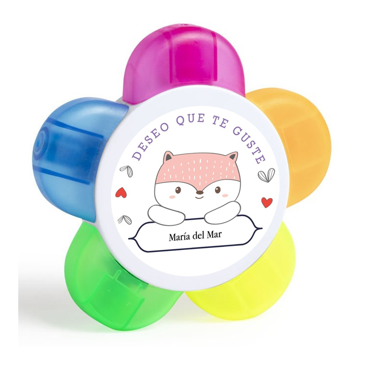 Detalles de Invitados Marcador Personalizado con Nombre de Invitado