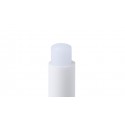 Balsamo labial blanco personalizado con logo y texto a todo color