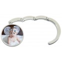 Cuelgabolsos personalizado con logo o foto a todo color