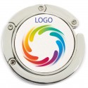 Cuelgabolsos personalizado con logo o foto a todo color
