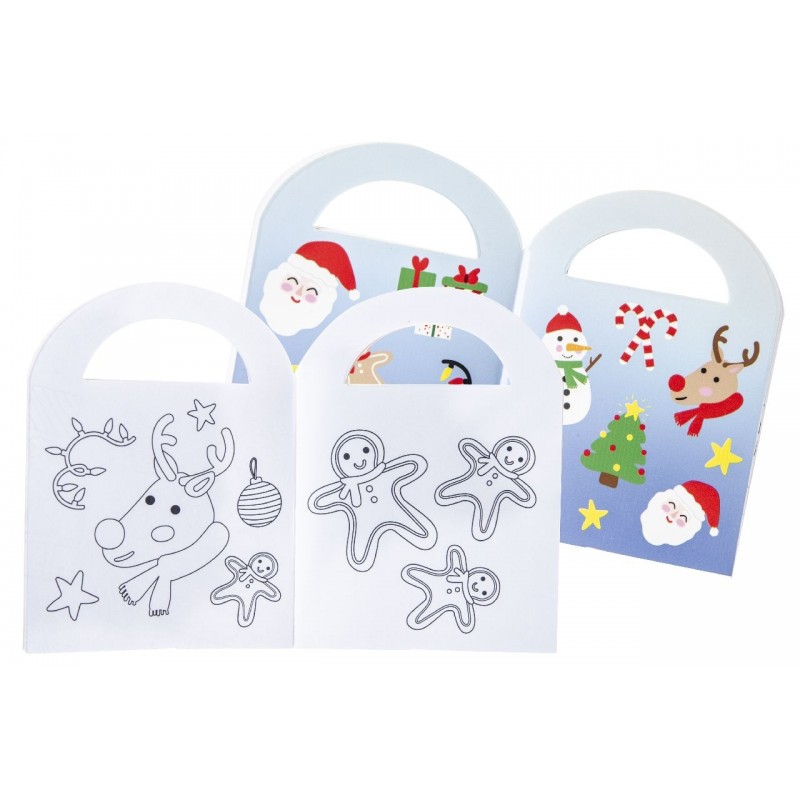 Libro de Navidad para Colorear y con Pegatinas Libro de Navidad para Colorear y con Pegatinas