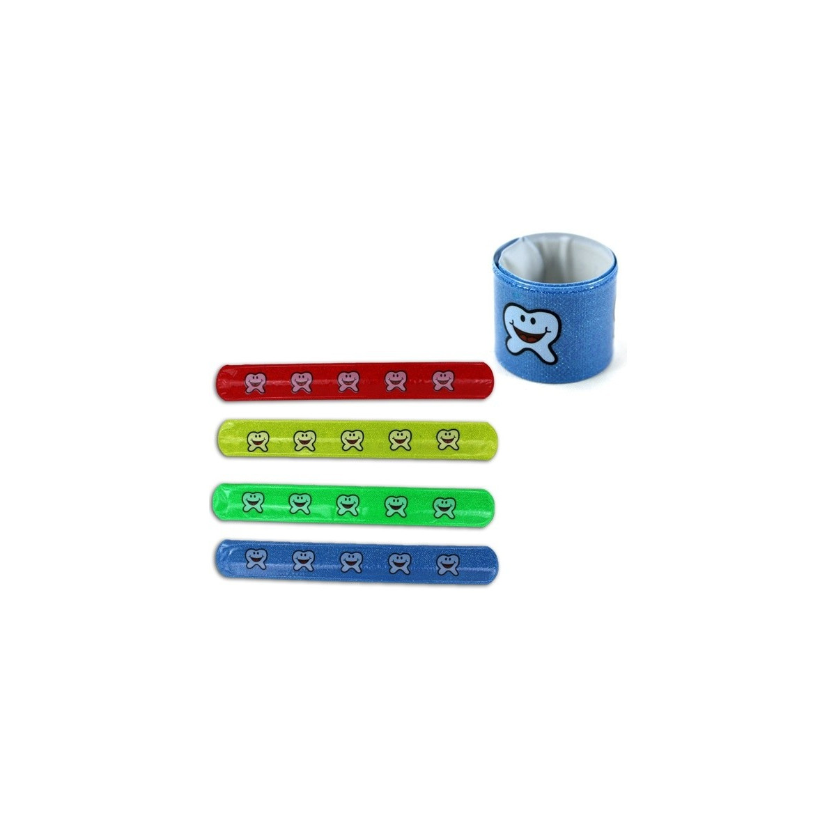 Pulsera que se enrolla para niños con diseño de muela