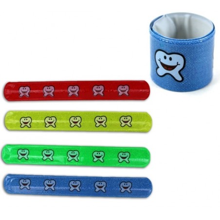 Pulsera que se enrolla para niños con diseño de muela