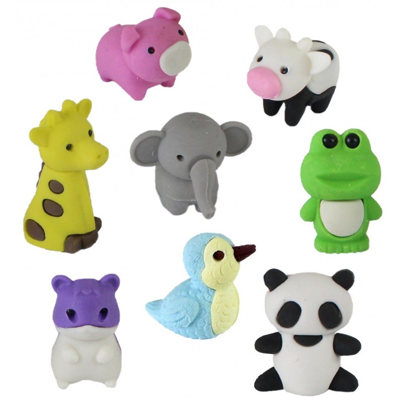Detalles Para Niños Goma De Borrar Animales