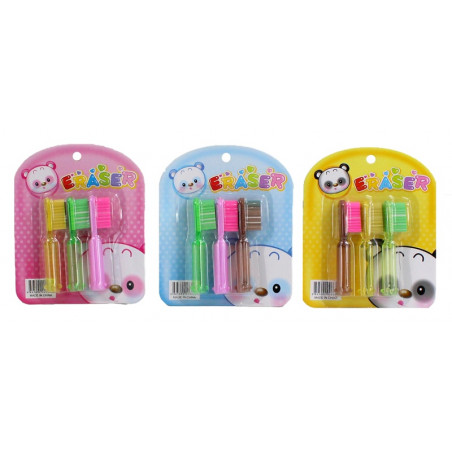 Borrador en Forma de Cepillo de Dientes para Niños