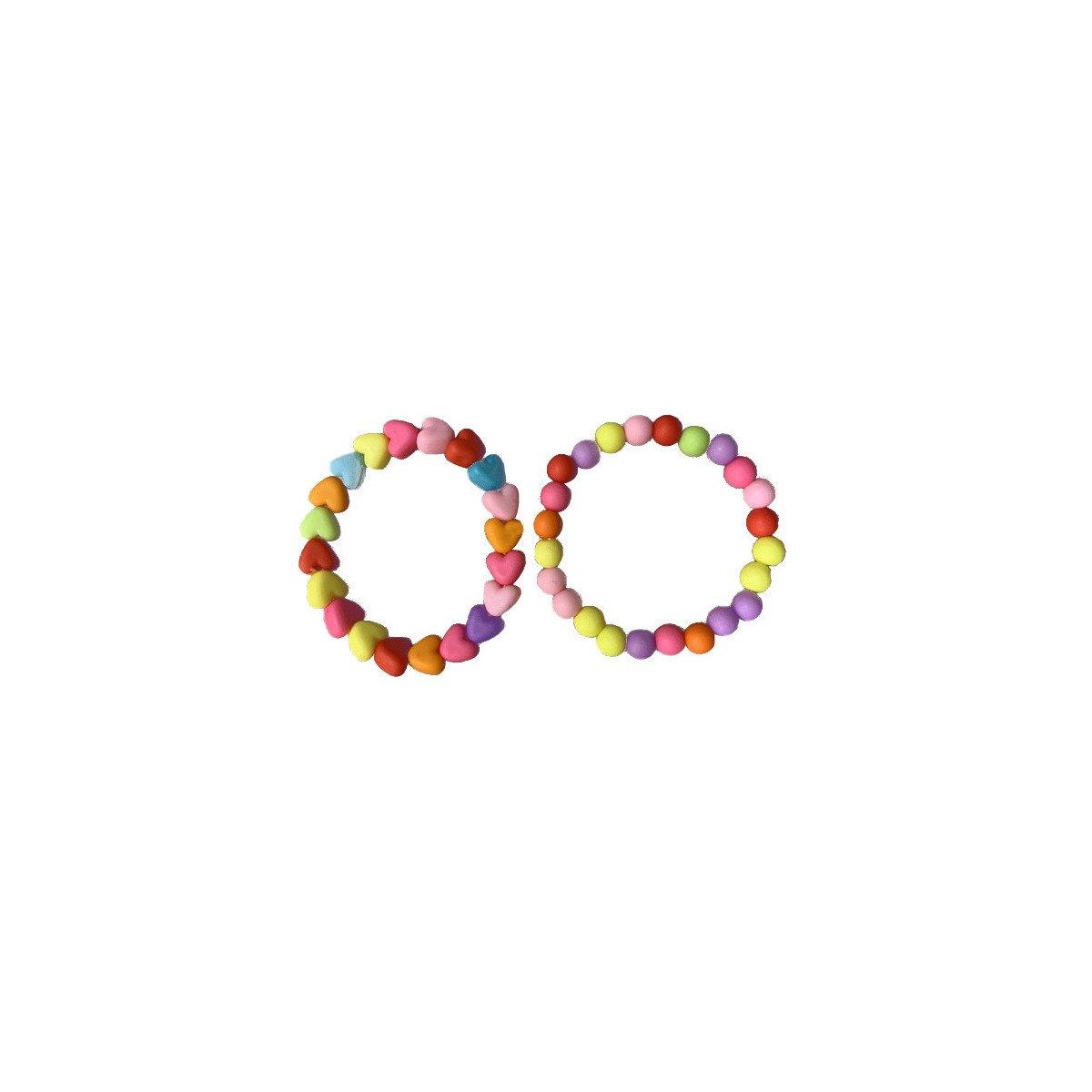 Pulseras con abalorios para niñas