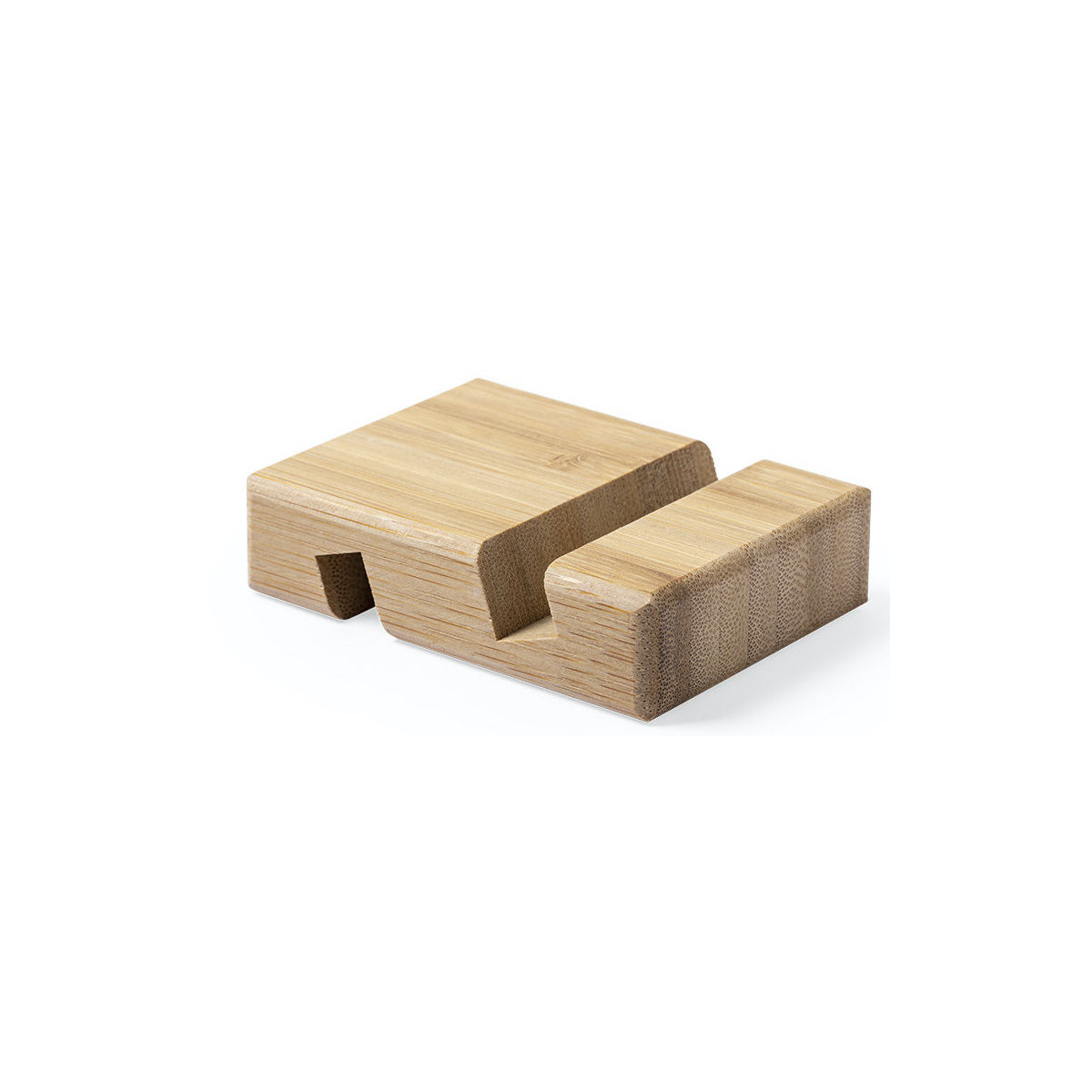 Soporte de madera bambú para dispositivos