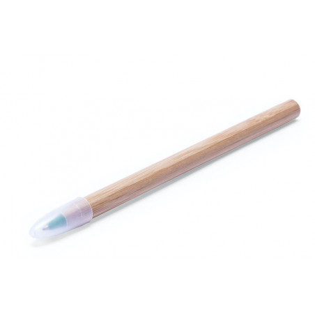 Bolígrafo con capuchón transparente