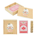 Dados juego de mesa y cartas de póker personalizados con adhesivos para bodas