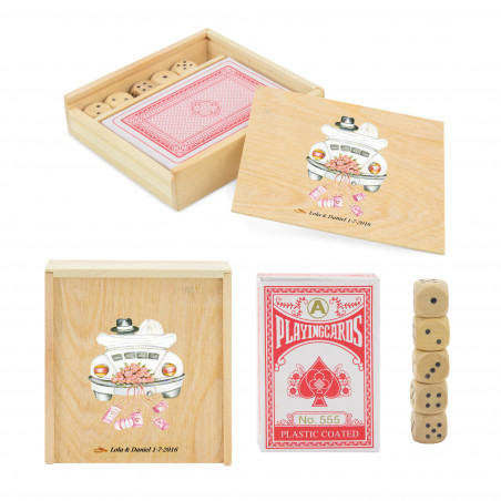 Dados Juego de mesa y Cartas de Póker Personalizados con...