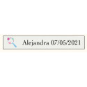 Baraja de Cartas Personalizada con Adhesivos de Bautizo