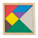 Tangram con 7 Piezas En Caja de Cartón con Adhesivo de Cumpleaños
