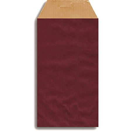 Tarjetero con ventana color marrón con bolígrafo pierre cardin presentado en sobre y adhesivo de bodas