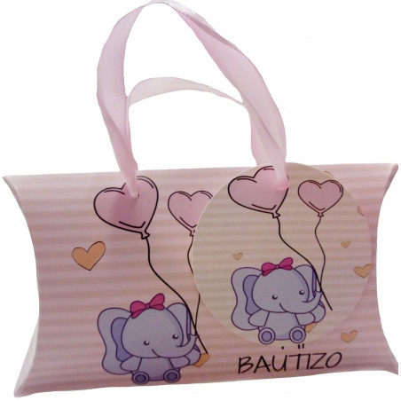 Soporte móvil para mesa plano y de bolsillo decorado para detalle de bautizo
