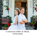 Adhesivo Personalizado 5 X 5 Con Foto Y Texto