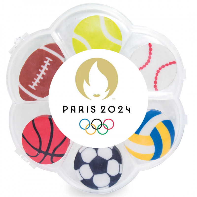 Set de Gomas de Borrar Deportivas