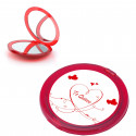Espejo de aumento con adhesivo para personalizar con imagen para regalo de san valentín