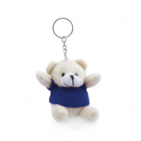 Llavero de peluche oso con camiseta en bolsa de regalo