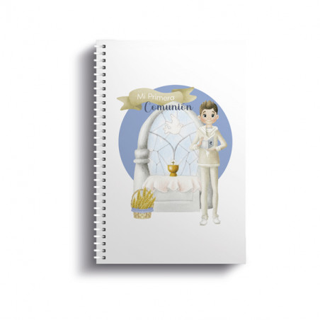 Cuaderno de Primera Comunión grande