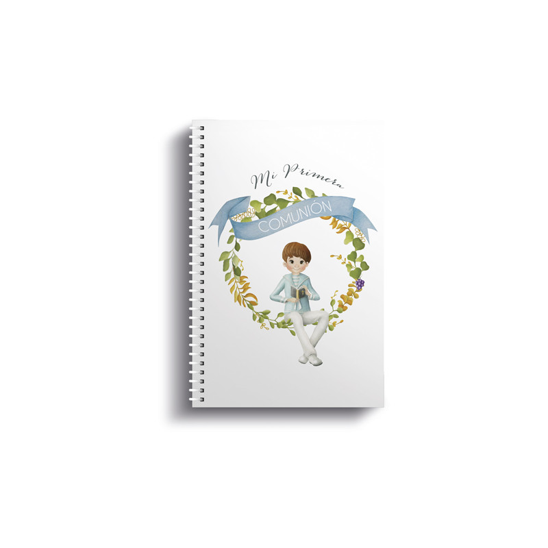 Libreta Primera Comunión Niño