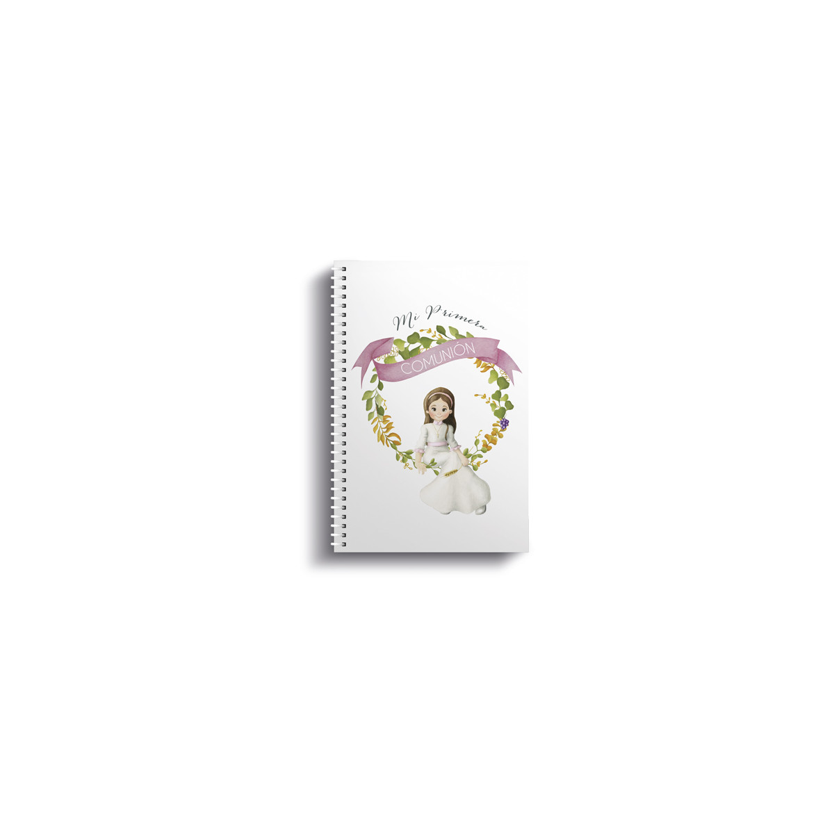 Libreta Comunión de niña