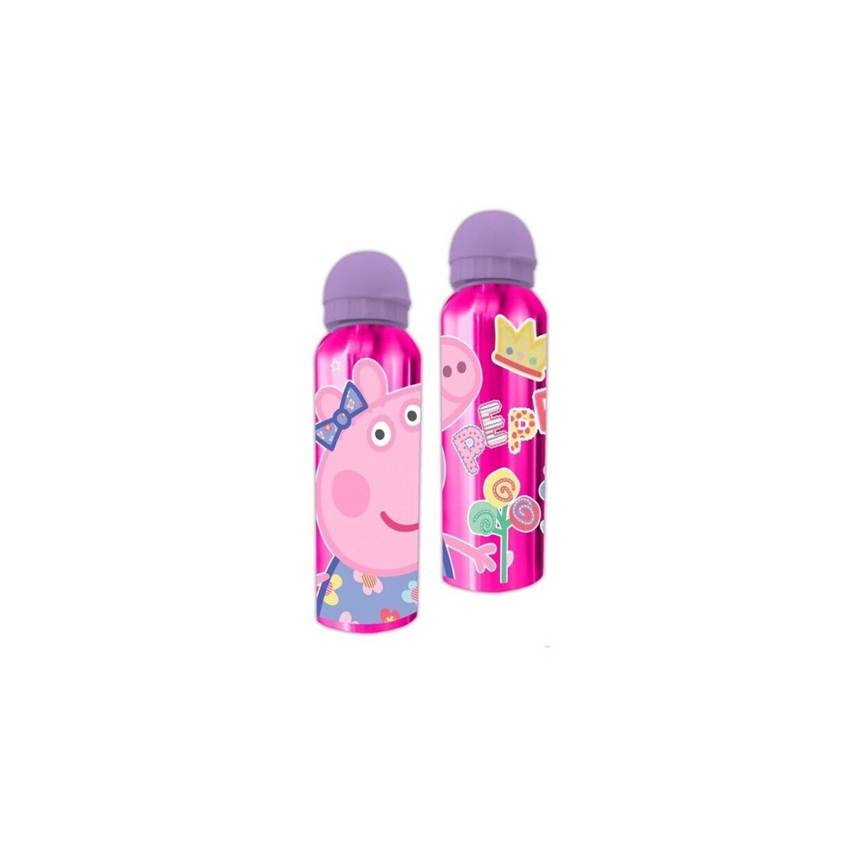 Botella agua niños peppa pig