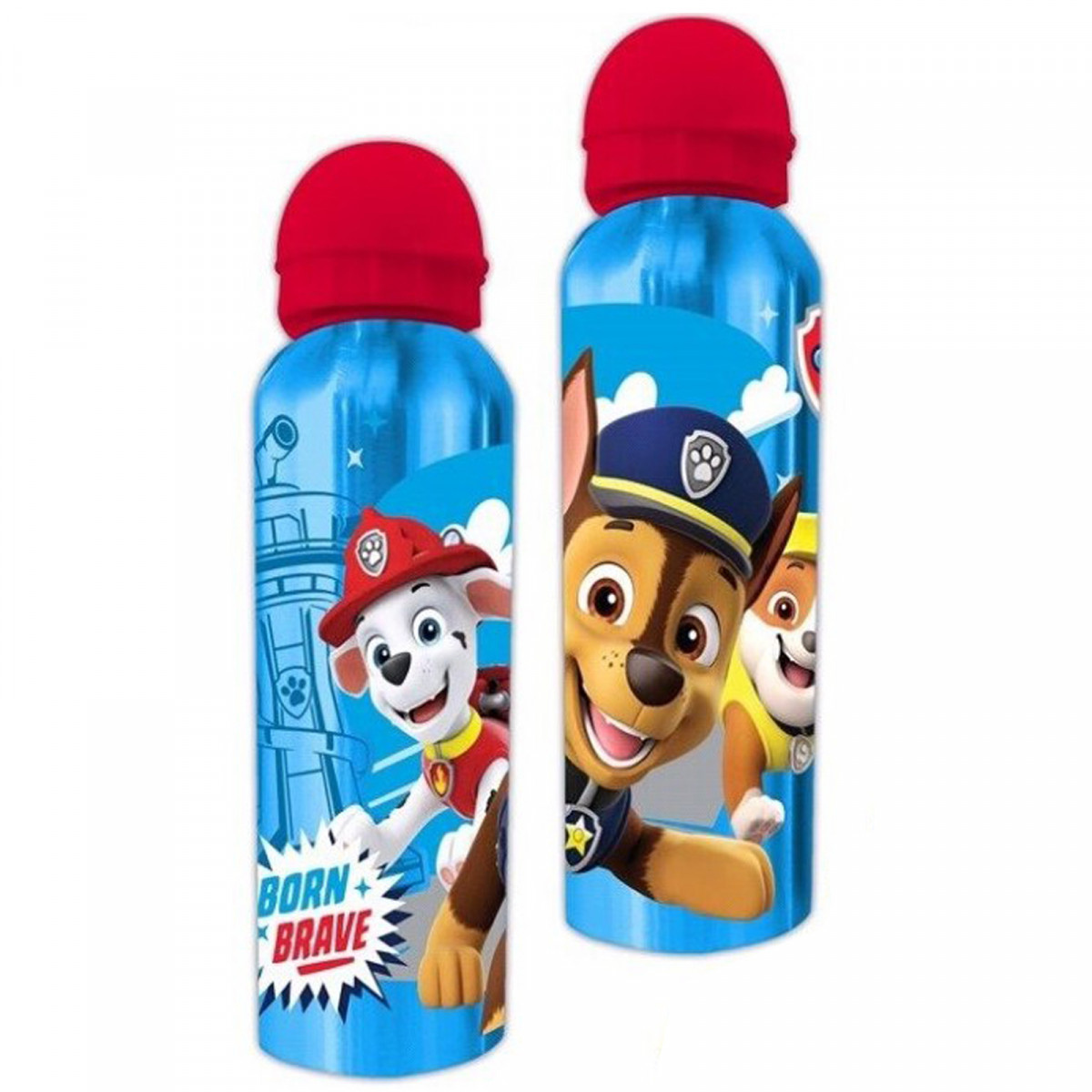 Botella metálica niños patrulla canina
