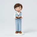 Figura pastel comunión niño