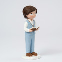 Figura pastel comunión niño