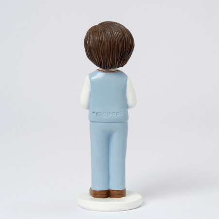 Figura pastel comunión niño