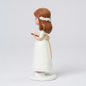 Figura de tartas comunión niña biblia