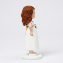 Figura tarta comunión futbolista
