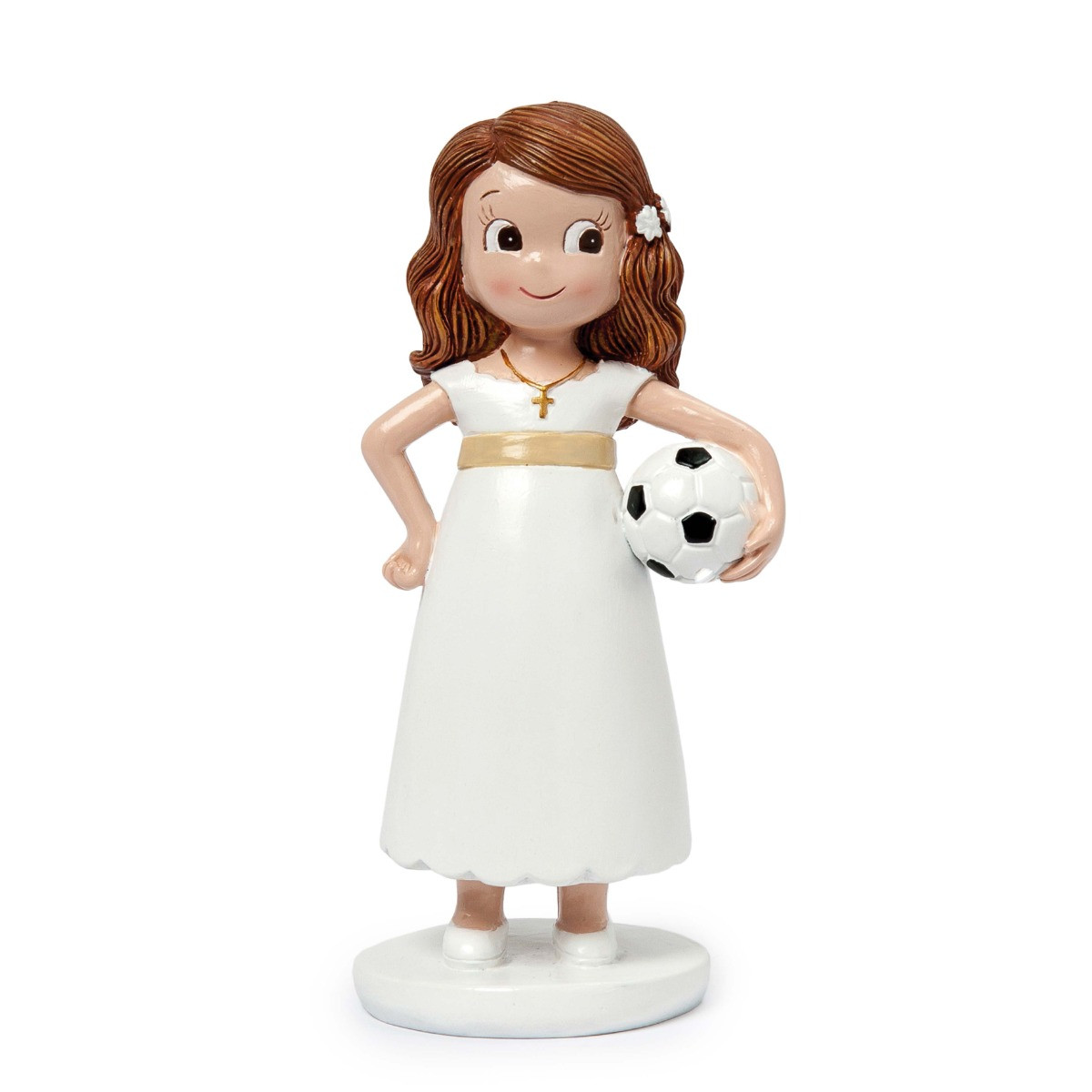 Figura tarta comunión futbolista