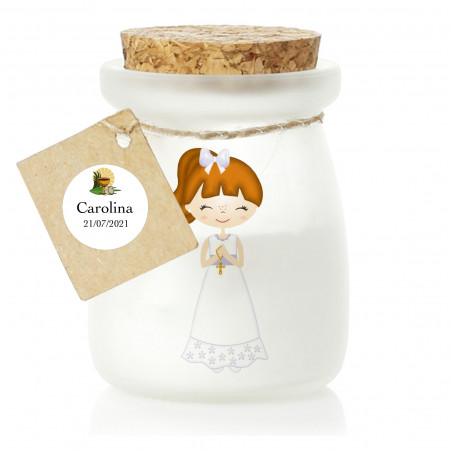 Detalles Invitados Comunión Vela Decorativa