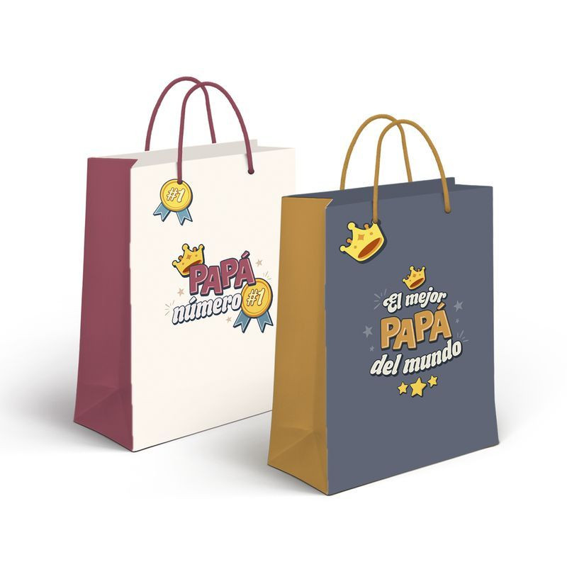 Bolsas De Papel Bonitas Para El Día Del Padre