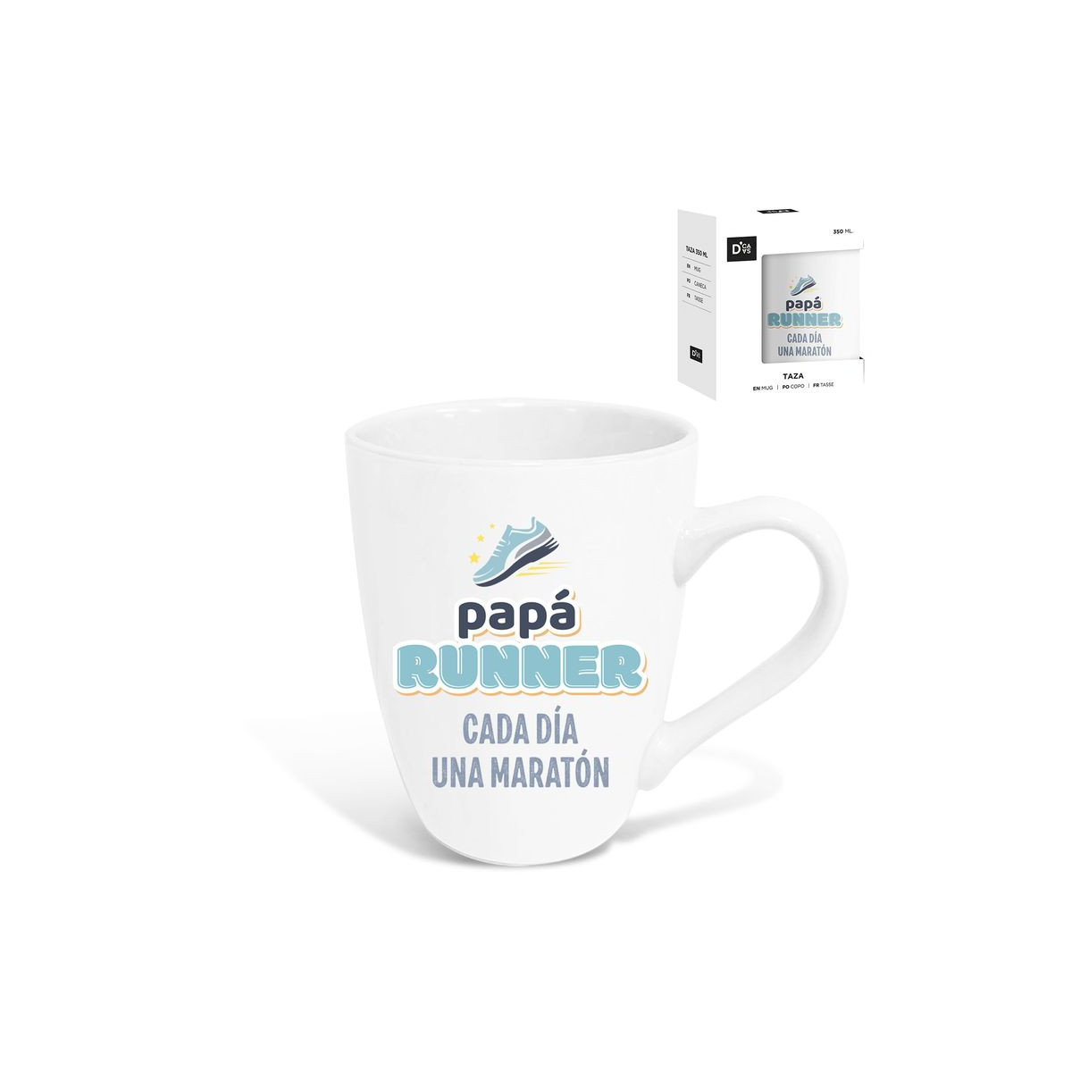 Mug para el dia del padre runner