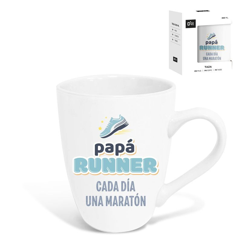 Mug para el dia del padre runner