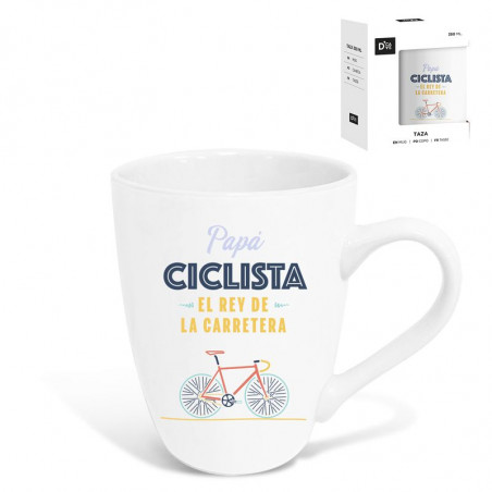 Taza para ciclistas para el día del padre