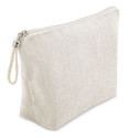 Neceser blanco para mujer con bolsa de regalo y adhesivo personalizable con texto y foto